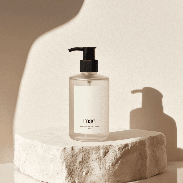 Premium skincare product packaging